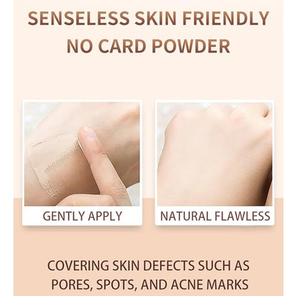 3-in-1 Foundation Stick Beauty Balm Serum Boosts Skin Tone, Solid Tinted Moisturizing Serum Contouring Foundation for Women, Natural Finish, Buildable Medium to Full Coverage(05#DARKSKIN TONE)