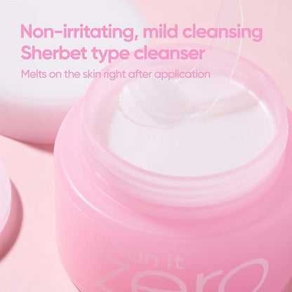 BANILA CO Clean It Zero Original Double Cleanse Set | Original Cleansing Balm 180ml + Foam Cleanser 150ml | Vegan Korean Face Wash for All Skin Types