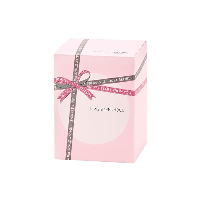 [JUNGSAEMMOOL OFFICIAL] Essential Skin Nuder Cushion Gift Set (Medium) | Nuder Cushion (Refill included) + Mini + Puff (1pc) | SPF 50+ PA+++