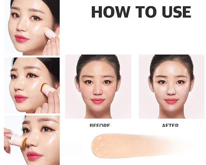 CHOSUNGAH Super Fit MEGA PROOF STICK FOUNDATION Light Beige,FILL-UP Stick Foundation SPF50+ PA++++/ 12g,