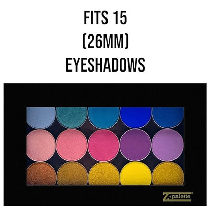 Deep Medium Magnetic Makeup Palette, Empty Magnetic Palette, Universal Magnet makeup palette for Eyeshadows, Powders, Customizable Beauty Organizer with Clear Window