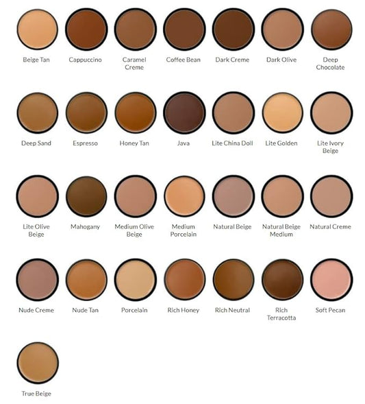 Jolie Paramedical Kamaflage Foundation Heavy Duty Concealing Creme 12g (True Beige)