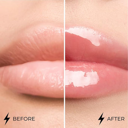 Dazzle Glow Crystal Clear Lip Gloss - Hydrating Lip Gloss - Non Sticky Lip Gloss - Colored Lip Gloss - Lip Gloss Color - Mini Lip Gloss - Moisturizing Lip Gloss - №402 Soulmate