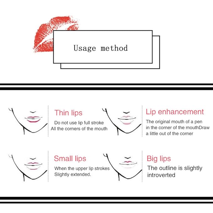 12Pcs Lot Set 12 Colors Professional Lip Liner Set, Matte Lip Liner Pencil, Smooth Lip Makeup Cosmetic Pen Set