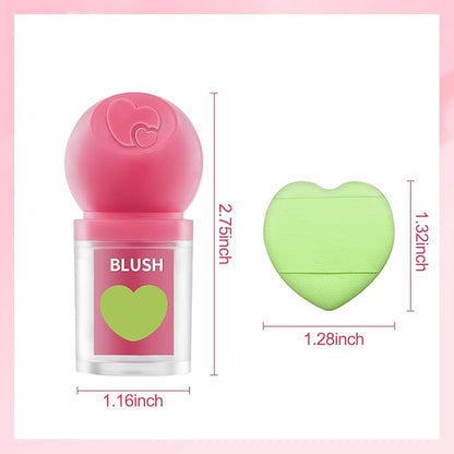 Erinde Liquid Blush for Cheeks, Soft Cream Blush Makeup, Natural-Looking Matte Finish, Lightweight, Long-Wearing, Vegan & Cruelty-Free, 01