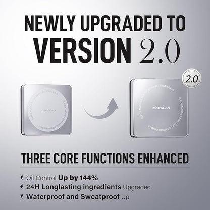 Black Magnet Soft Focus Powder, Waterproof Translucent Pressed Setting Powder, 24H Longlasting Talc-Free Face Powder, Oil Control Compact Makeup,01 Pink For Dry&Com Skin, 0.28Oz