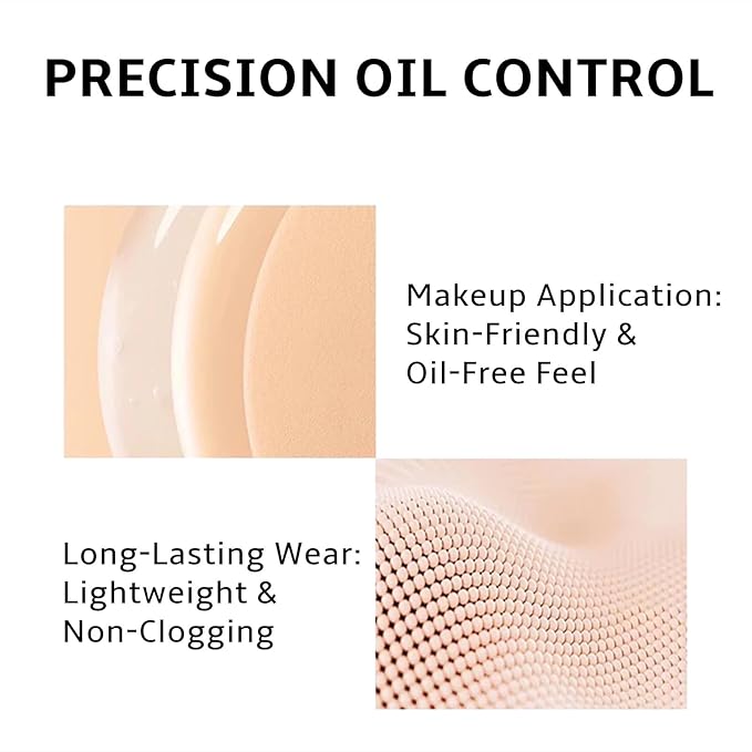 Air Cushion Foundation,Clear and Moisturizing Makeup Cushion Powder Foundation,Flawless Coverage,Long Lasting Matte Finish,Radiant Natural Base Makeup,#2 Natural.