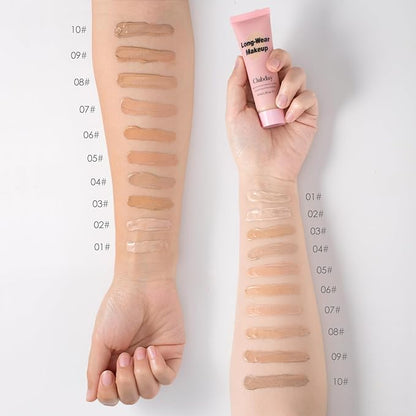Liquid Foundation Full coverage Long-Lasting Buildable Weighless Foundation Cream Active Wear Color Stay Makeup-04