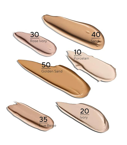 MÁDARA Organic Skincare |SKINONYM Semi-Matte Peptide Foundation, #20 IVORY, 30ml – Boosted by collagen-supporting peptides, Semi-matte finish, Adapts to the skin's texture, Ecocert certified.