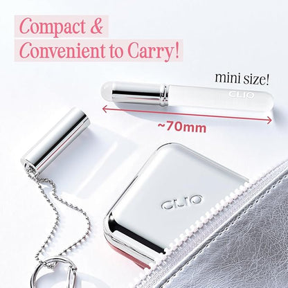 CLIO Essential Lip & Cheek Tap + Sillicone Lip Brush Bundle, 05 Cherry Shower