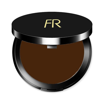Cream To Powder Foundation by Flori Roberts, Full Coverage for Women of Color or Deeper Skin Tones, Long Lasting Makeup, Matte Finish, Covers Uneven Complexion and Hides Imperfections, 0.30 oz