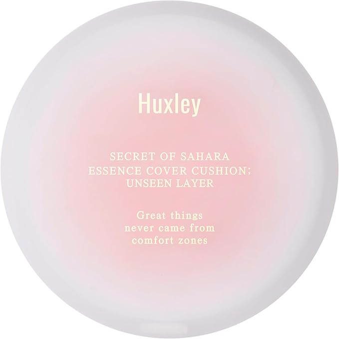 Huxley Secret of Sahara Essence Cover Cushion: Unseen Layer, 01 Desert Peach