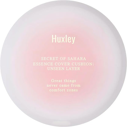 Huxley Secret of Sahara Essence Cover Cushion: Unseen Layer, 01 Desert Peach