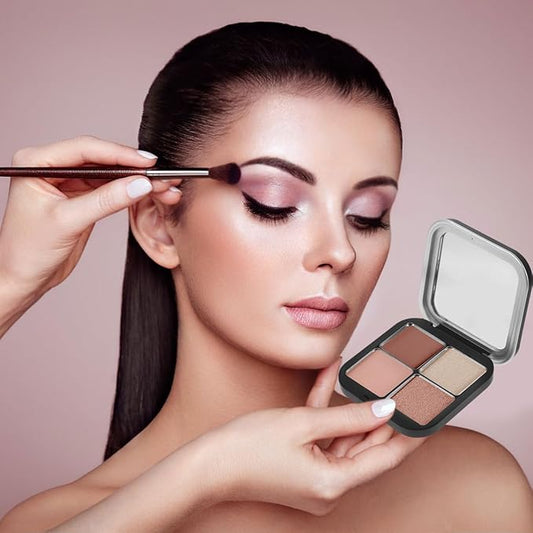 Empty Lipstick Palette Magnetic Eyeshadow Palette Makeup Foundation Blush Container with Mirror for Women