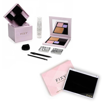 FIXY Repair Kit Repressing tool for Eyeshadow, Blush, & Highligher Square Pans + FIXY Small Empty Palette