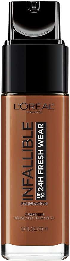 L'Oréal Paris Makeup Infallible Up to 24 Hour Fresh Wear Foundation, Deep Golden, 1 fl; Ounce (Pack of 3)
