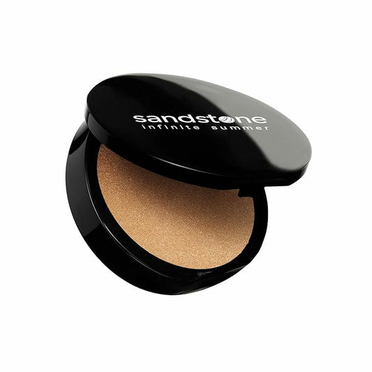 Infinite Summer Bronzer - Luxurious Face Bronzers with Rich Color for Natural Summer Glow - Allergy Tested - Vegan Makeup - Suitable for Sensitive Skin - Buildable and Blendable