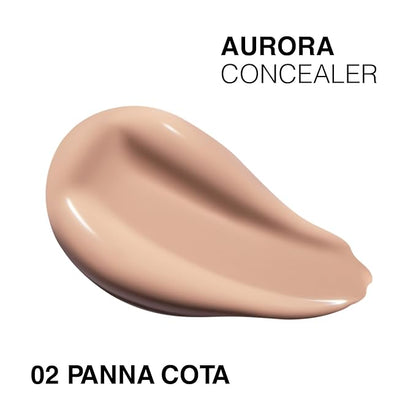 Liquid Foundation & Under Eye Concealer - Make Up Set for Flawless Warm Tone Skin Base - Matte Foundation (Cloud) and Liquid Concealer (Panna Cota)