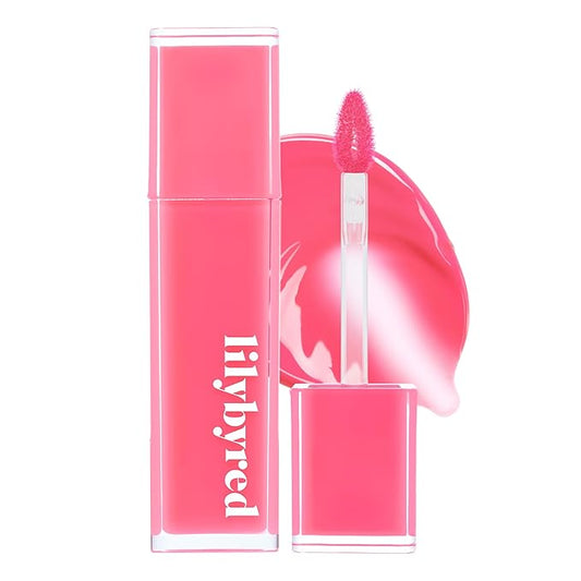 lilybyred Bloody Liar Coating Tint | Korean Glossy Lip Stain, Vivid & Juicy Color, Syrupy Shine, Moisturizing, Long-Lasting & Smudge-Proof, Non-Sticky, Lightweight (05 Talented Peach)