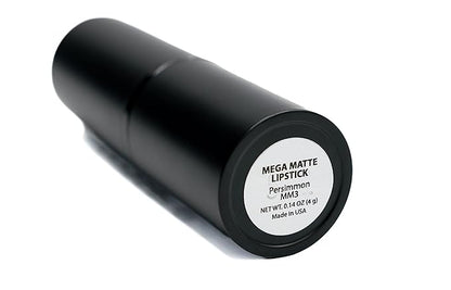 Persimmon Peach Pink Bright Coral Ultra Matte Lipstick Lip Color Moisturizing Paraben, Cruelty & Lanolin Free