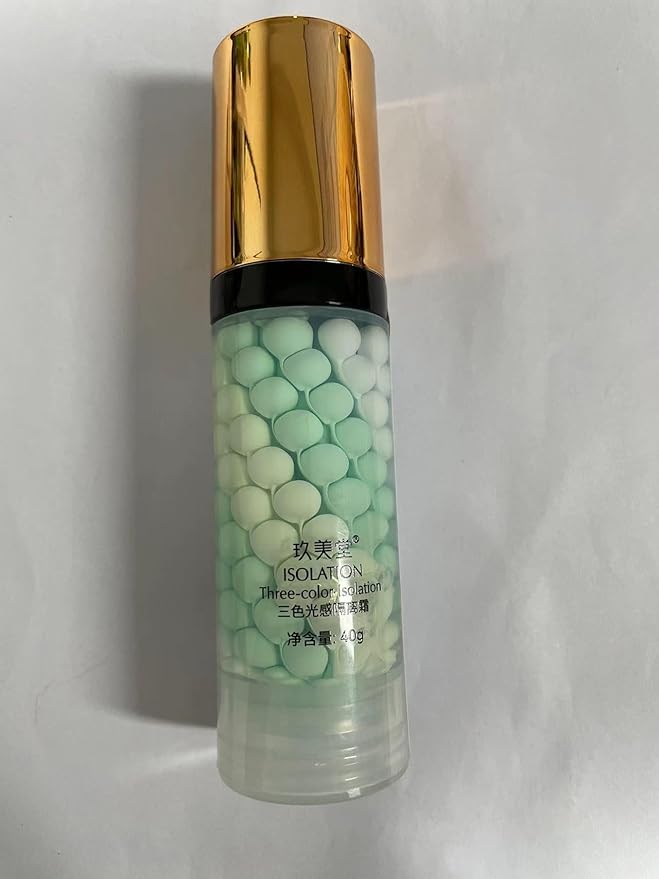 One Step Color Corrector,Color Correcting Facial Serum,Color Corrector Isolation Cream,Moisturizing Long Lasting Oil Control Invisible Pore Face Concealer Foundation Makeup Primer Base for Face