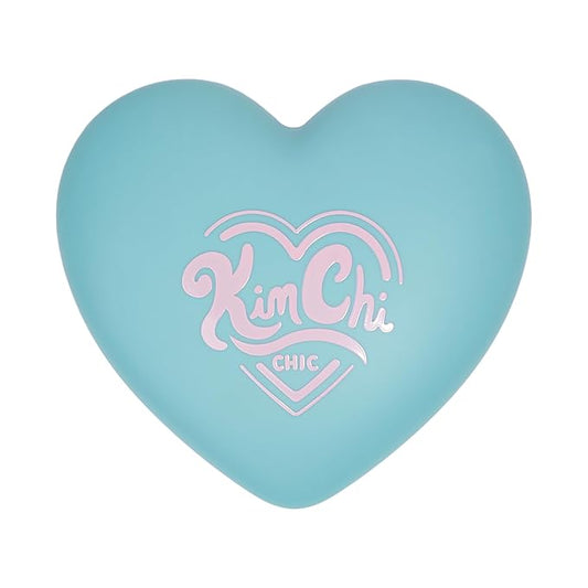 KimChi Chic Spinning Hearts Love Eyeshadow & Pigment Palette - 12 Shades for Soft Glam to Bold Looks, Long Lasting, Blendable, Cruelty Free, Partner in Crime 0.3 oz