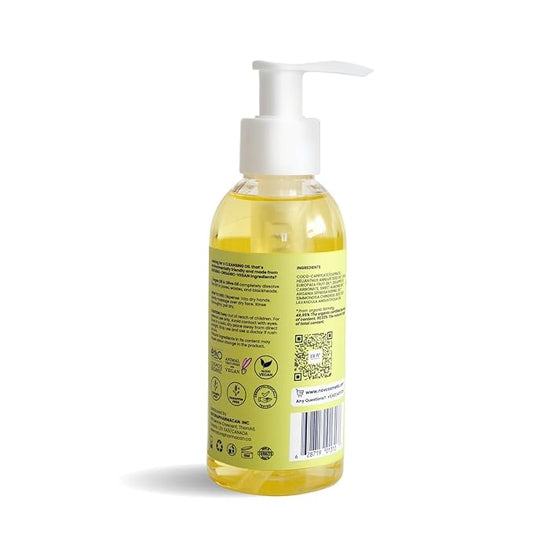 Cleansing Oil - Facial Cleanser for Waterproof Make-Up - Non-Greasy Face Cleanser With Sweet Almond Oil for Hydration - All Skin Types - 5.07 oz