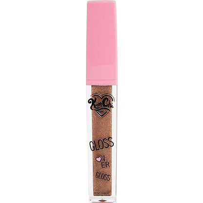 Kimchi Chic Gloss Over Gloss, Shimmery Micro-Sparkle Lip Gloss To Wear Alone Or Over Lipstick, Fragrance-Free Luscious Lip Balm, Light Brown, 02 Chocolate Mousse, 0.35ml