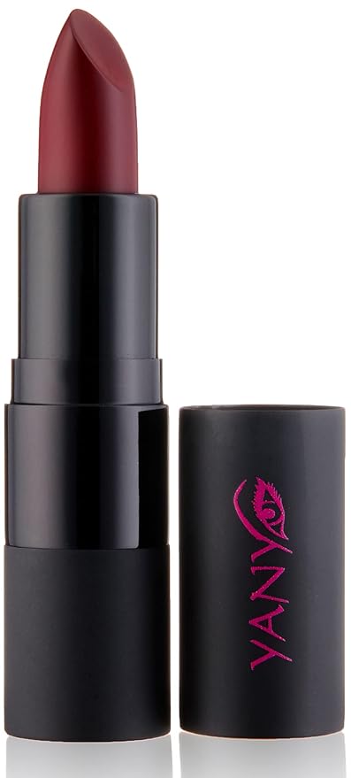 Power Moisturizing Lipstick For Soft, Kissable Lips - Pigment Rich - Cream Finish - Long-Lasting Lip Color - Cruelty Free Cosmetics - Burgundy Shade - 3.8 g / 0.13 oz