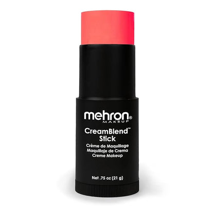 Mehron Makeup CreamBlend Stick | Face Paint, Body Paint, & Foundation Cream Makeup | Perfect for Halloween .75 oz (21 g) (Auguste)