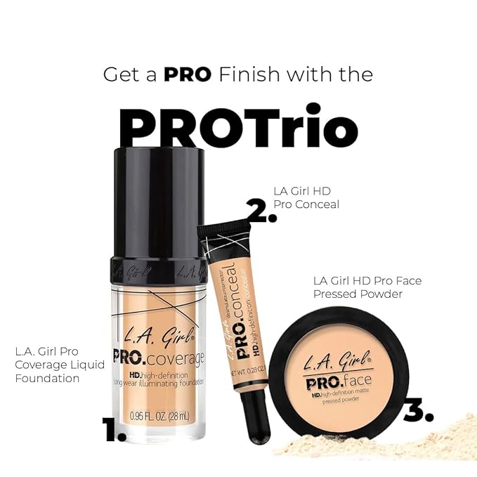 L.A. Girl Pro Concealer, Fawn, 0.28 Oz (LAX-GC983-A) (Pack of 2)