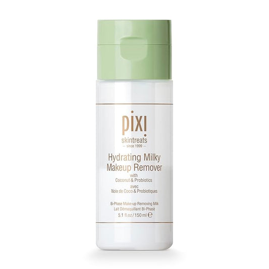Pixi Beauty Hydrating Milky Makeup Remover, Gentle and Effective, 150 mL/ 5.07 fl oz