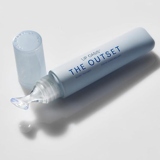 The Outset Lip Oasis Glossy Treatment | Skincare Essentials | Vegan | Gluten Free | Clean Beauty | Unisex for All Skin Types | 0.3 oz