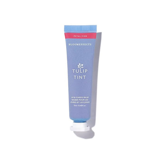 Bloomeffects - Natural Tulip Tint Lip + Cheek Balm | Cruelty-Free, Non-Toxic, Clean Beauty (Petal Pink)