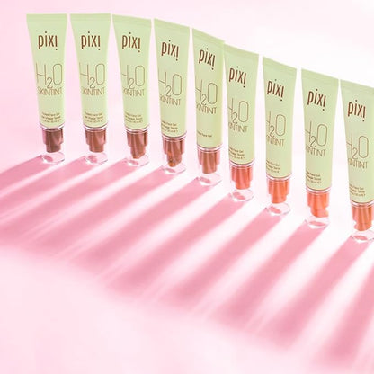 Pixi Beauty H2O SkinTint Tinted Face Gel, 1.2 fl oz / 35 ml, Warm