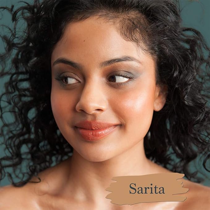 SAPPHO New Paradigm - Organic Essential Foundation | Clean, Vegan, Cruelty-Free Makeup (Sarita)