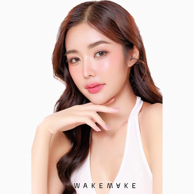 Water Velvet Cover Foundation 30ml, Wakemake Foundation Brush, Wakemake Defining Cover Concealer Set, Korean Glass Skin Foundation 0.34 Fl Oz (Pack of 3) (22 NEUTRL)