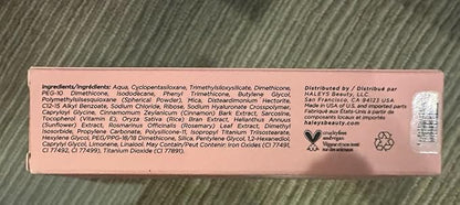 HALEYS Re-form Luminous Skin Foundation, VEGAN + CRUELTY-FREE, Blurs, Conceals, Blendable, Buildable Med-to-Full Coverage, Weightless, Oil-free, All-Day Wear, Hyaluronic Acid, All skin types (3.25)