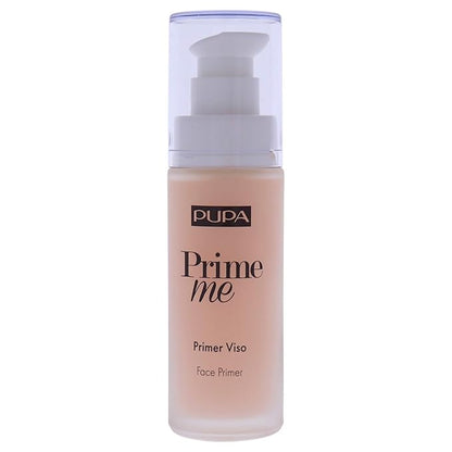 PUPA Milano Prime Me Perfecting Face Primer - Pre Make-Up Face Base - Visibly Minimises Expression Lines, Pores And Imperfections - Lightweight Texture - For All Skin Types - 001 Universal - 1.01 Oz