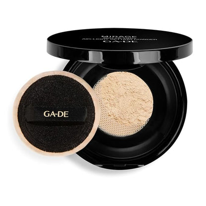 GA-DE Mirage Matifying Air-Light Setting Powder - Effortless Skin Blending, Shine-Free Lasting Makeup - Weightless Texture and Paraben-Free - 0.7 oz