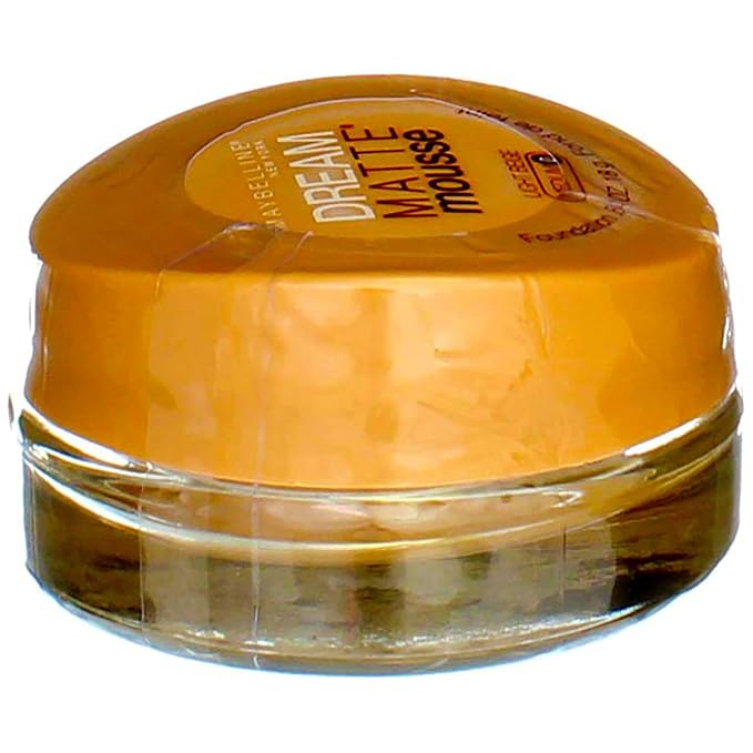 Maybelline Dream Matte Mousse Foundation, Light Beige [0], 0.64 oz (Pack of 3)