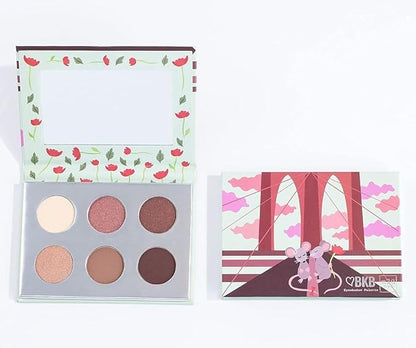 M2U NYC Eyeshadow Palette, Makeup Palette, Eye Shadow Palette, 6 Tones/Shades, Multiple Colors from Nude to Bold (Nude/Neutrals)