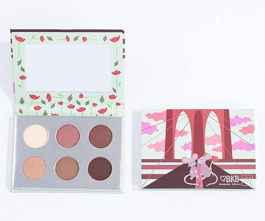 M2U NYC Eyeshadow Palette, Makeup Palette, Eye Shadow Palette, 6 Tones/Shades, Multiple Colors from Nude to Bold (Nude/Neutrals)