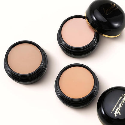Boobeen Waterproof Full Coverage Foundation Makeup, Creamy Skin Foundation Concealer, Lightweight And Long-Lasting Buildable Coverage For Flawless Finish