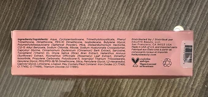 HALEYS Re-form Luminous Skin Foundation, VEGAN + CRUELTY-FREE, Blurs, Conceals, Blendable, Buildable Med-to-Full Coverage, Weightless, Oil-free, All-Day Wear, Hyaluronic Acid, All skin types (5.0)