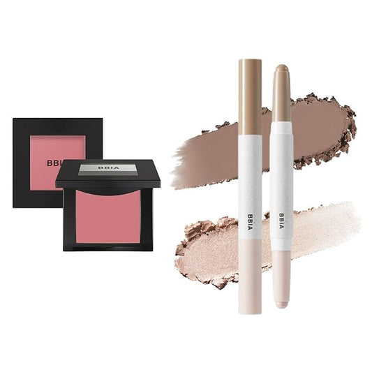 BBIA Last Blush (06 ROSE BLOSSOM) + Last Contour Stick (01 WARM DETAIL) BUNDLE SET