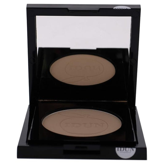 Setting Finishing Powder - Natural, Pigmented, Full Coverage Formula - Semi-Matte Finish - Velvety and Smooth Pressed - Cruelty Free, Vegan Makeup - Vacker 532 Light Warm - 0.12 oz