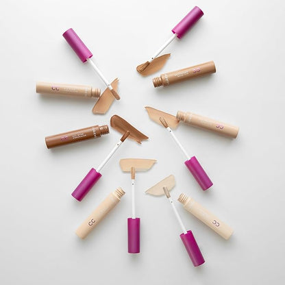 Lumene CC Complexion Perfecting Duo – CC All-Over Hydrating Concealer (0.3 fl oz) + CC Color Correcting Cream (1 fl oz) – Medium Coverage, Hydrating Makeup for a Radiant Finish