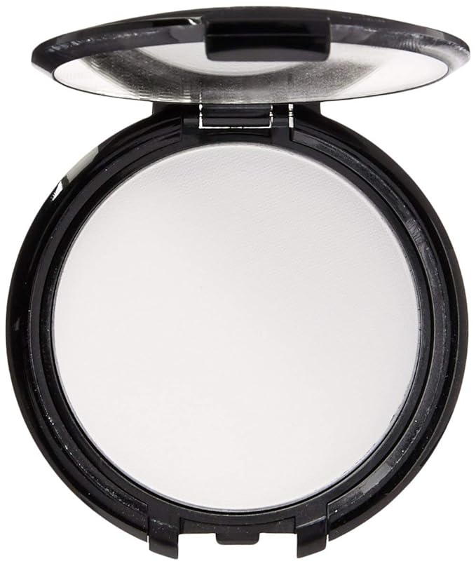 MANIC PANIC Vampyre's Veil Virgin White Pressed Powder - Matte Setting Powder for Cosplay, Theatrical & Goth Makeup - Full Coverage Face Makeup - Vegan & Cruelty-Free (2.4oz)