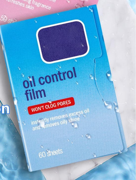 Oil Absorbing Tissues - 120 Counts in 2 Pack 2 BLUE 2